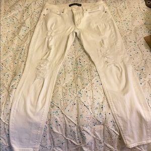 Express Mid Rise Legging Jeans Size 10R